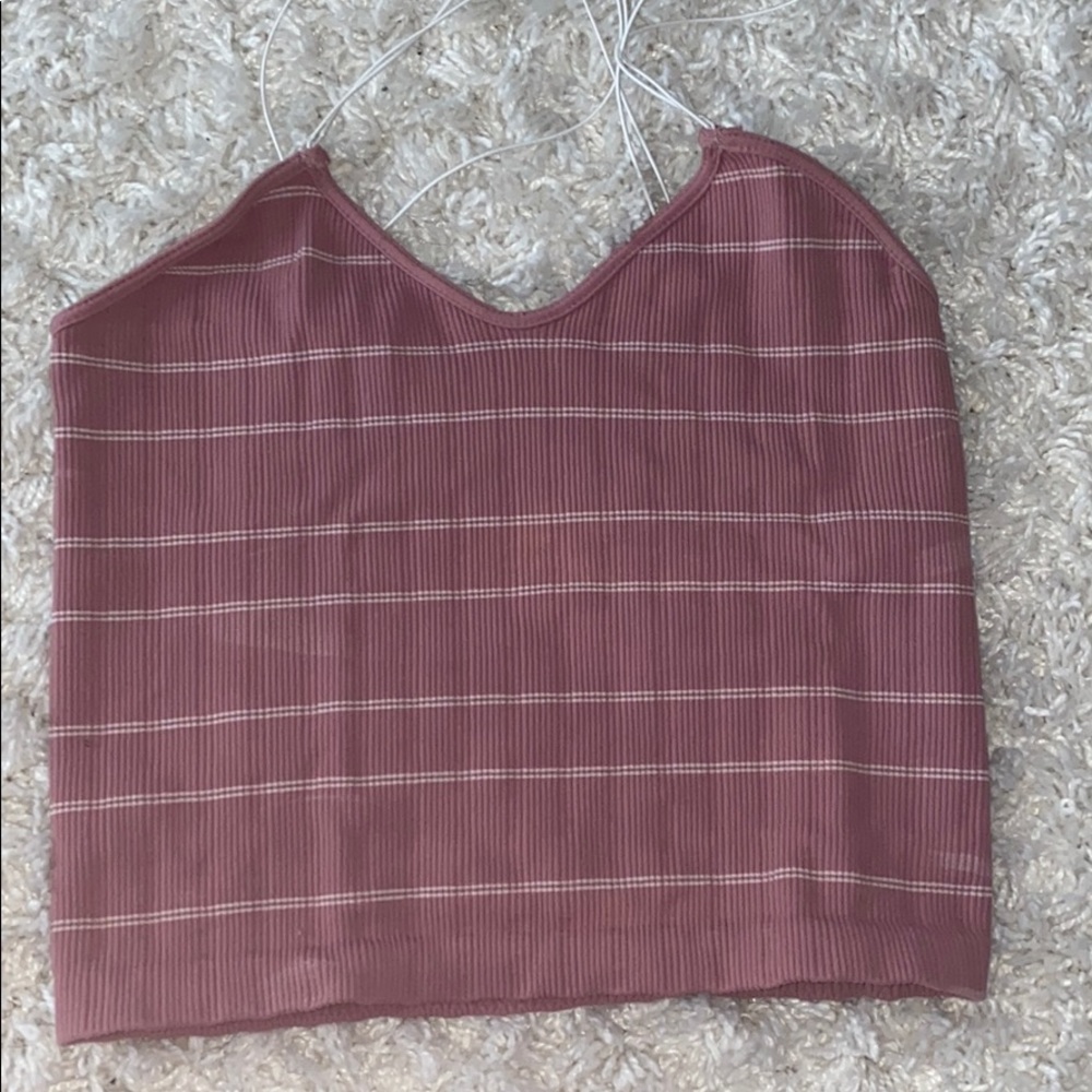 cropped tank top